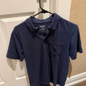 Rhone Deep Blue Polo Shirt